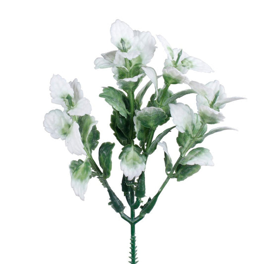 Minttu vihreä/valkoinen - Tekokukat.fi