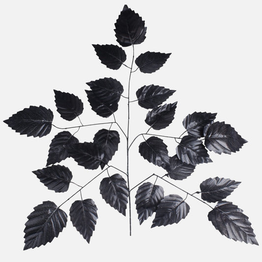 Leppän oksa 5x5 Musta - Tekokukat.fi