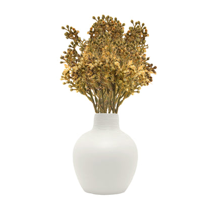 Oliivinvihreä vihreä tekokasvi, 20 cm