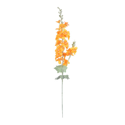 Oranssi tekoruusun kukkavarsi, 87 cm