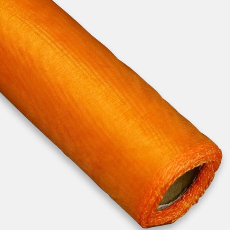 Organza 40 cm/9 yd Oranssi - Tekokukat.fi