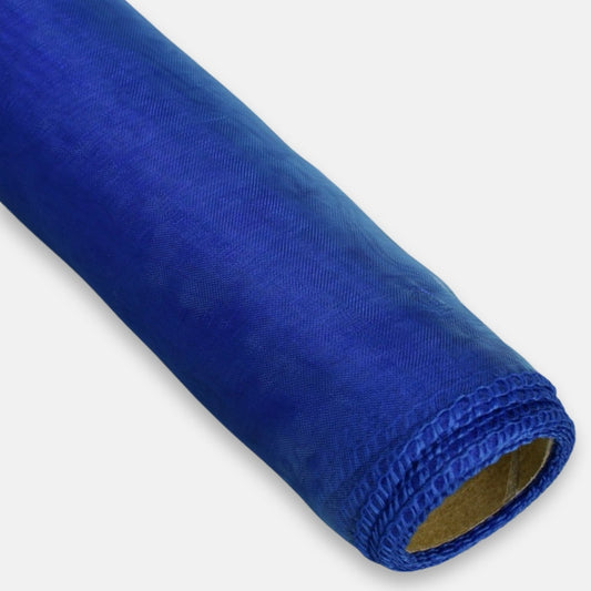 Organza 40 cm/9 yd Kuninkaallinen Sininen - Tekokukat.fi