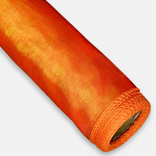 Organza 40 cm/9 yd Mandariini - Tekokukat.fi