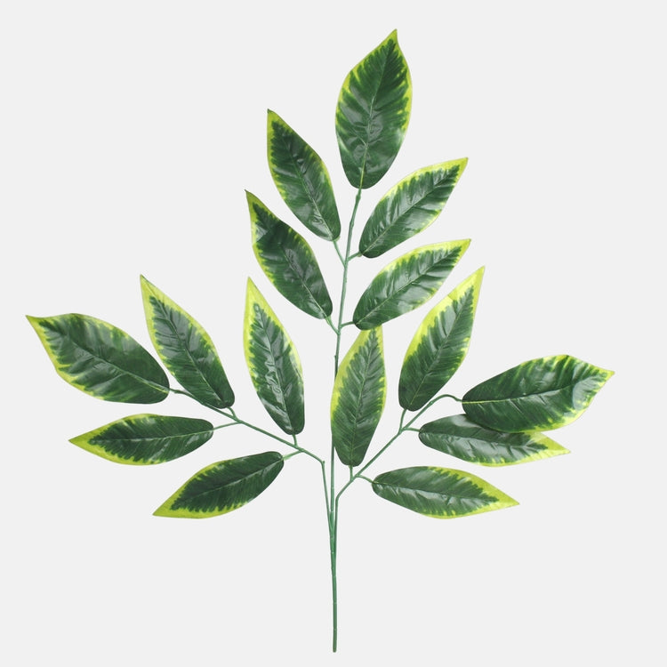 Mango Vihreä/Lt. Vihreä reuna - Tekokukat.fi