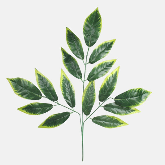 Mango Vihreä/Lt. Vihreä reuna - Tekokukat.fi