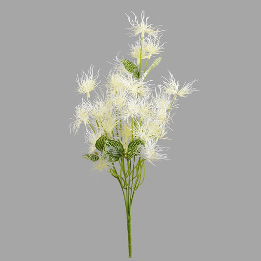 Ohdake tekokukkakimppu kermainen - Tekokukat.fi