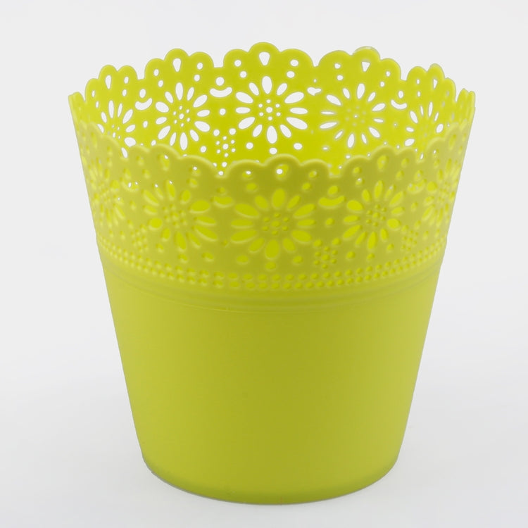 Pieni Karina ruukun kansi Vihreä - Tekokukat.fi