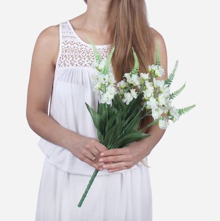 Delphinium-kimppu x 7 tekokukkakimppu kauneus