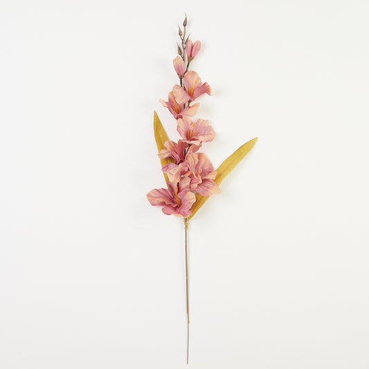 Persikka/vaalea/malva gladiolus – tekokukka, 64 cm