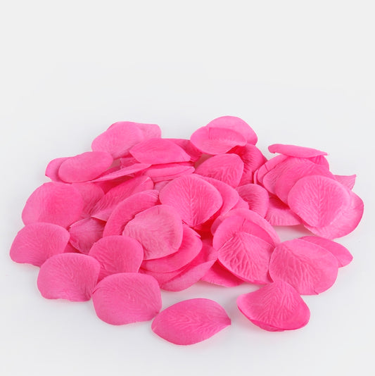 Ruusun terälehtiä x 100 kpl Dk. Vaaleanpunainen 1 - Tekokukat.fi