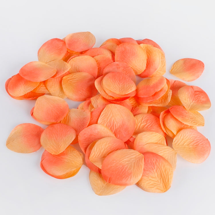 Ruusun terälehtiä x 100 kpl Persikka - Tekokukat.fi