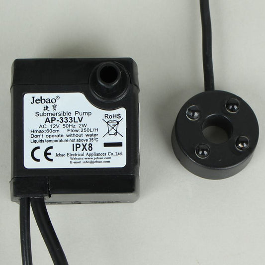 Suihkulähdepumppu LEDillä - Tekokukat.fi