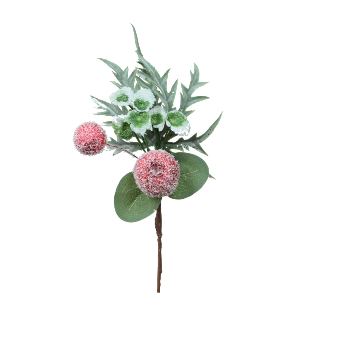 Punainen joulukoriste, 25 cm