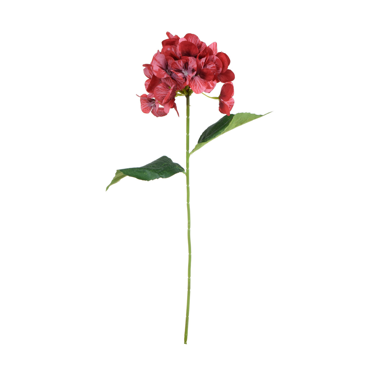 Punainen tekohortensian kukkavarsi, 60 cm