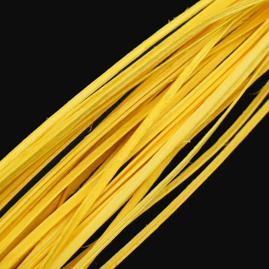 Tasainen rottinki Keltainen - Tekokukat.fi