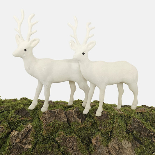 Poro x 2 Valkoinen - Tekokukat.fi