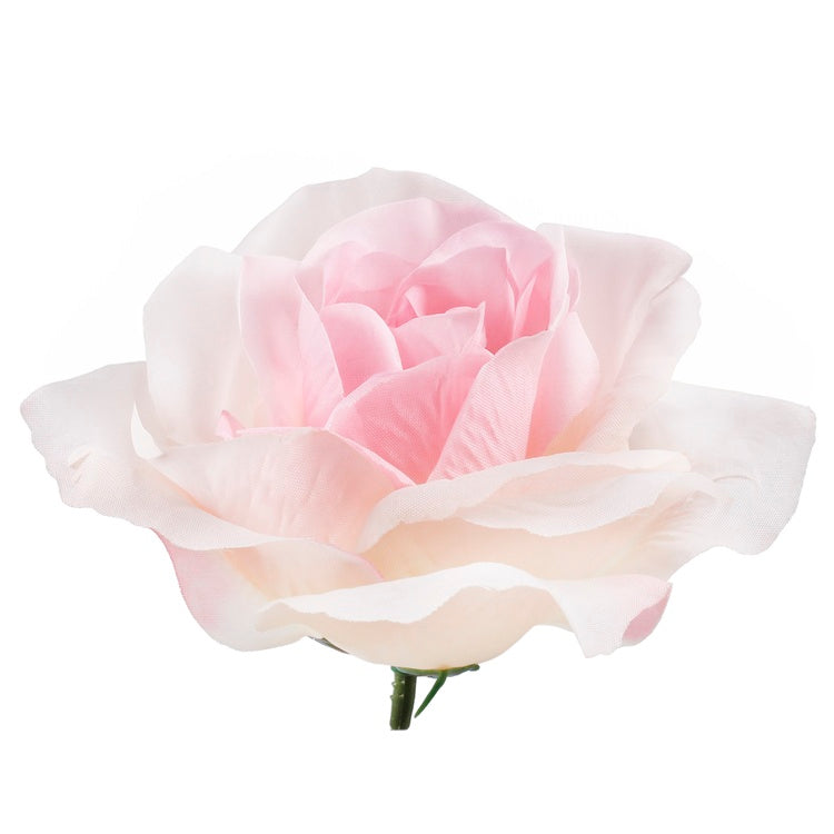 Ranskalainen ruusu Lt. Pink/Cream - Tekokukat.fi