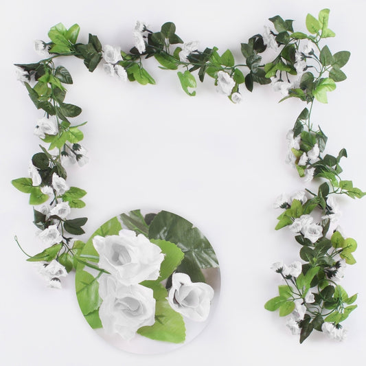 Ruususeppele 2,2 m Puhdas valkoinen - Tekokukat.fi