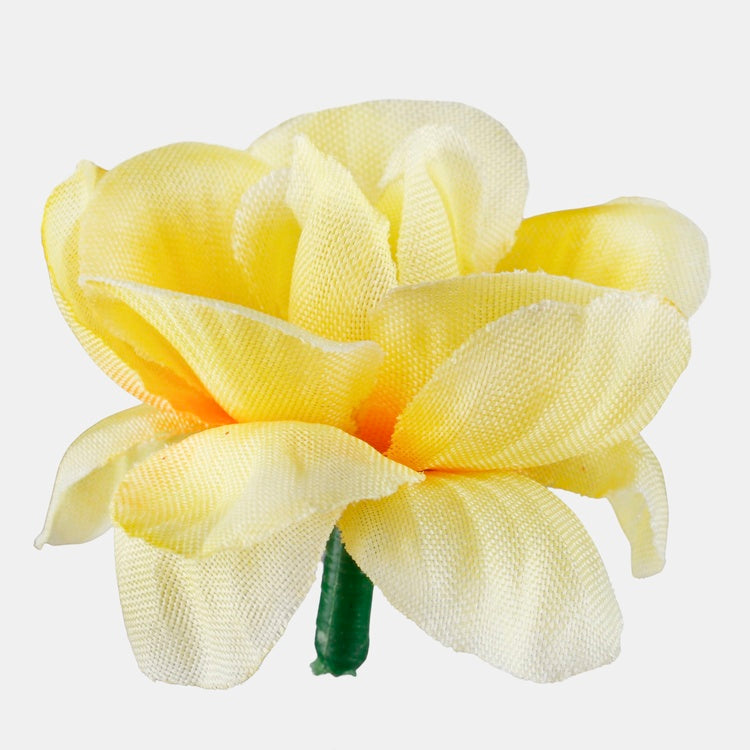 Mini ruusu Keltainen - Tekokukat.fi