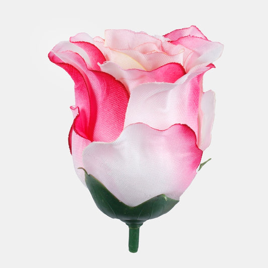 Ruusunnuppu Kerma/vaaleanpunainen - Tekokukat.fi