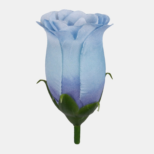 Ruusu silmussa Pölysininen - Tekokukat.fi