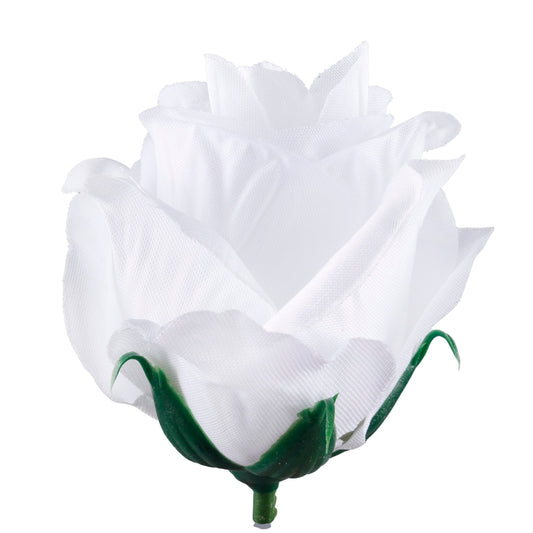 Ruusunnuppu Puhdas valkoinen - Tekokukat.fi