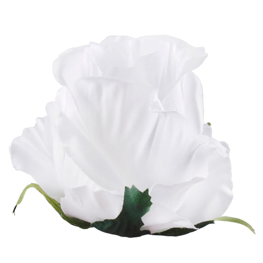 Ruusunnuppu Puhdas valkoinen - Tekokukat.fi
