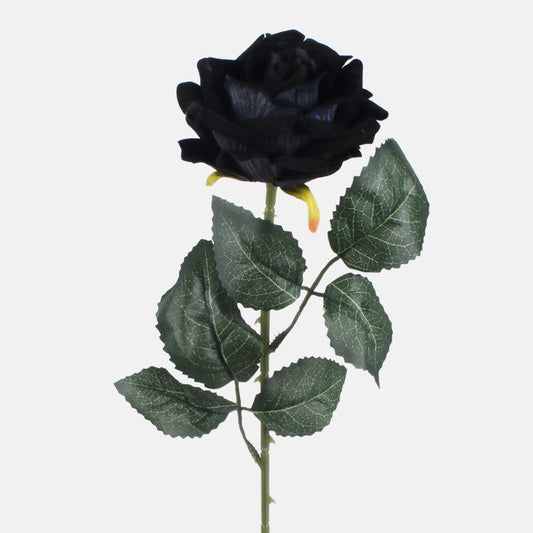 Velvet ruusu tekokukka musta - Tekokukat.fi