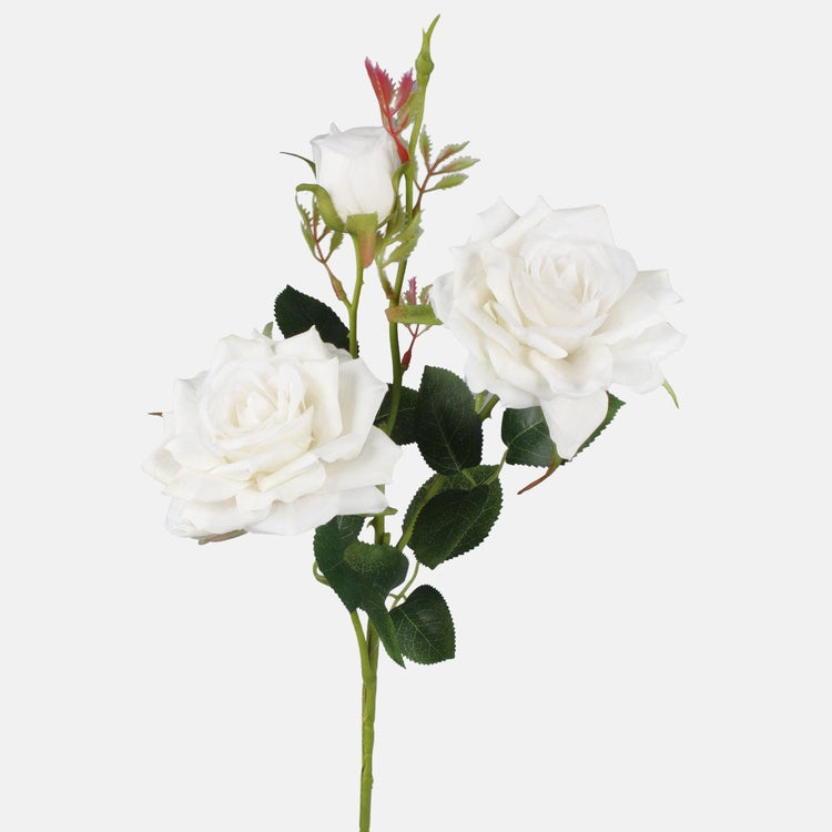 Ruusu Valkoinen - Tekokukat.fi
