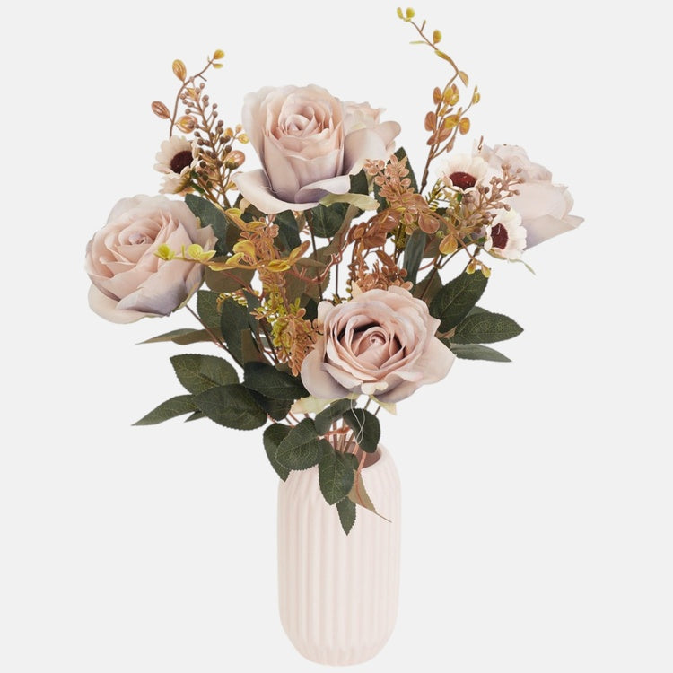 Ruusukimppu Violetti - Tekokukat.fi