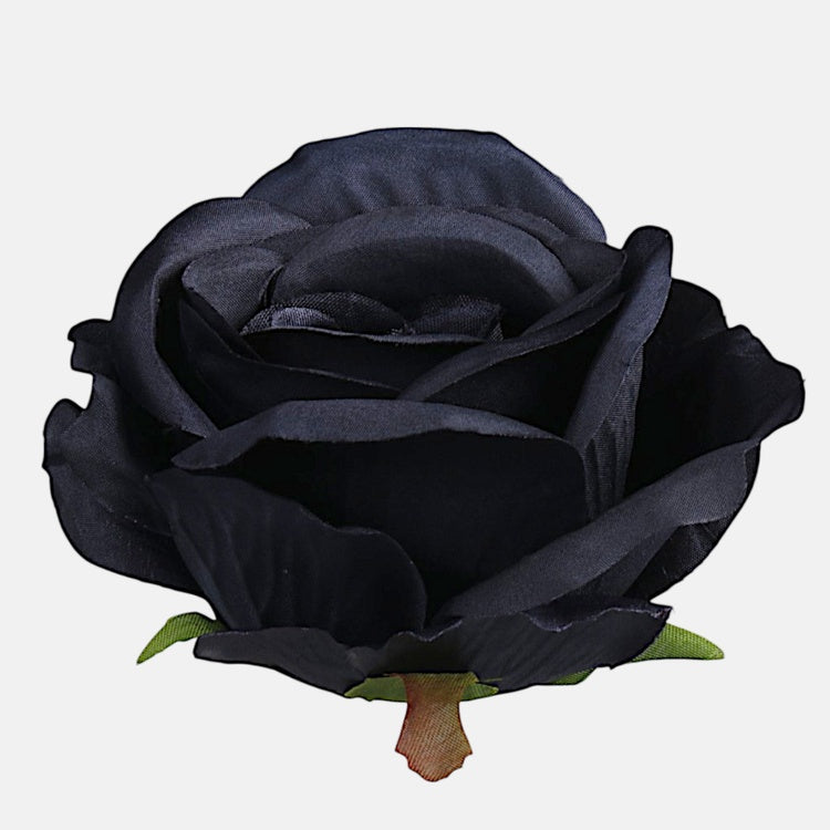 RUUSUN PÄÄ Musta - Tekokukat.fi