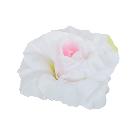 Ruusu Valkoinen/vaaleanpunainen - Tekokukat.fi
