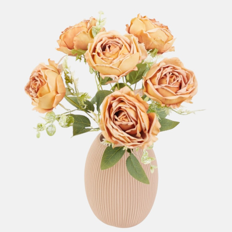 Ruusukimppu Oranssi - Tekokukat.fi