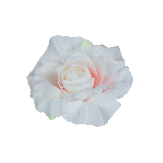 Ruusu Valkoinen/kermanvärinen - Tekokukat.fi