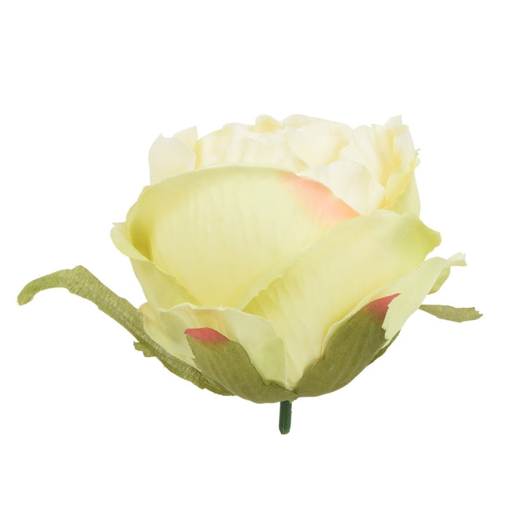 Ruusu Lt. Green/Cream - Tekokukat.fi