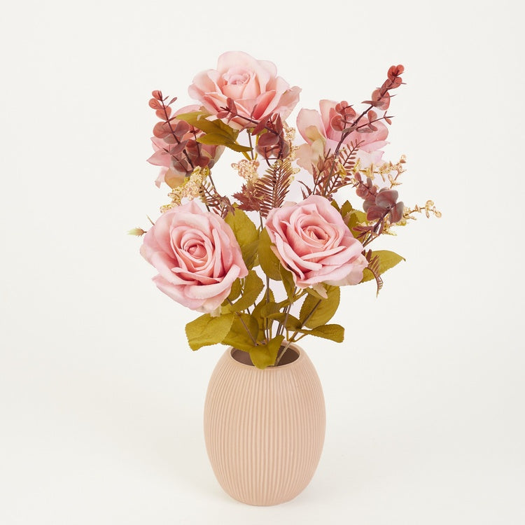 Ruusukimppu Luutnantti Pink - Tekokukat.fi