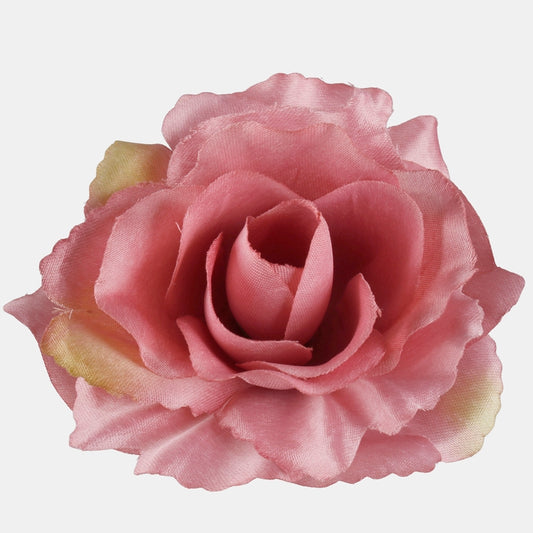 Ruusu Mauve/Lt. Vihreä reuna - Tekokukat.fi