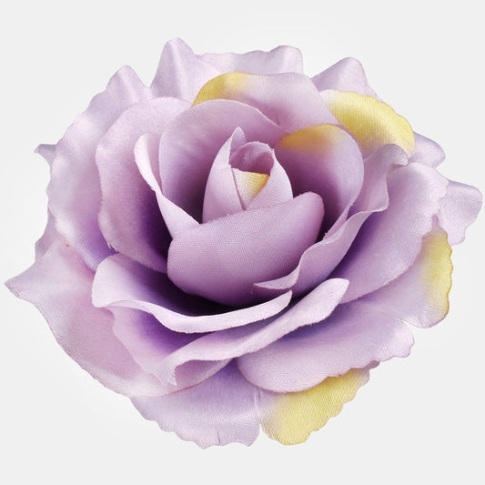 Ruusu Lila/vihreä reuna - Tekokukat.fi