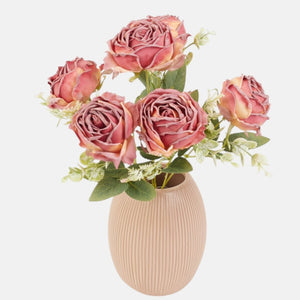 Syksyoranssi/vaaleanpunainen