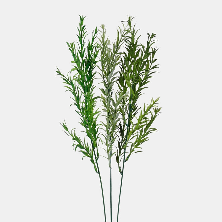 Rosmariini tekokasvin oksa vihreä 57 cm - Tekokukat
