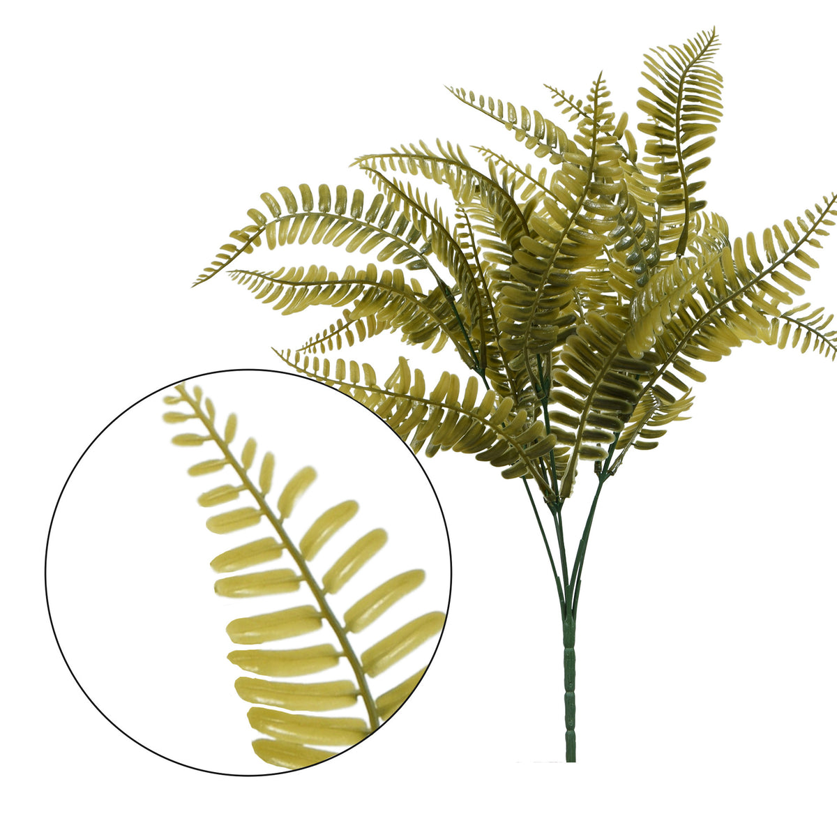 Saniainen – tekokukkakimppu, 47 cm
