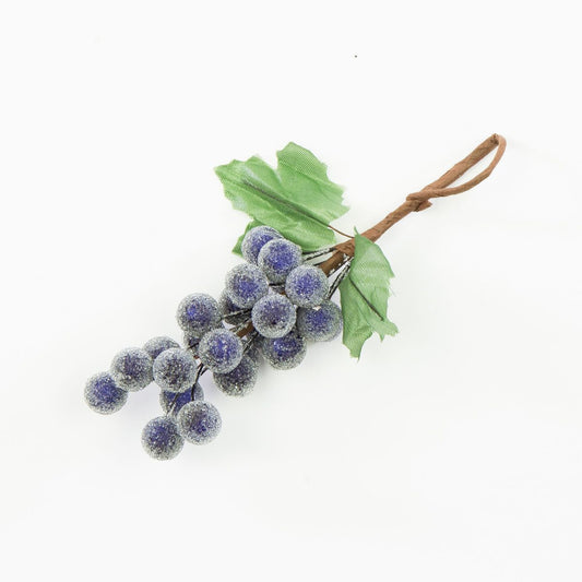 Sininen joulukoriste, 27 cm