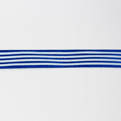 Sininen koristenauha, satiini, 12 mm