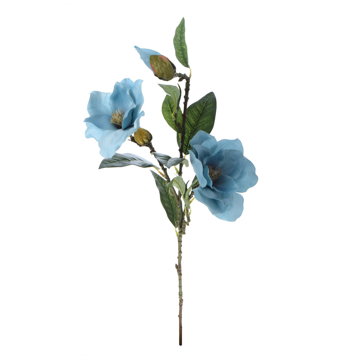 Sininen magnolia – tekokukka, 80 cm