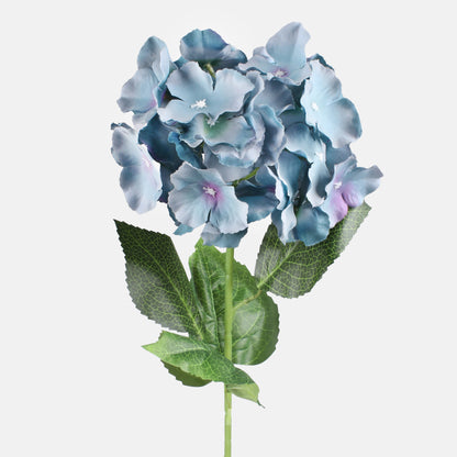 Sininen tekohortensian kukkavarsi, 78 cm