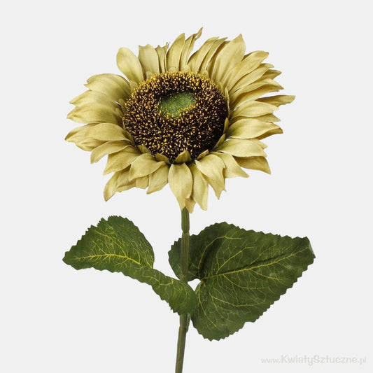 Auringonkukka tekokukka syksyn vihreä - Tekokukat.fi