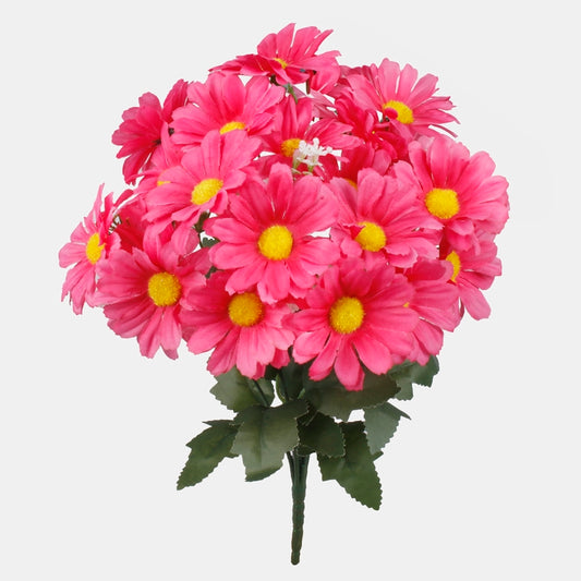 Daisy x 7 Vaaleanpunainen - Tekokukat.fi