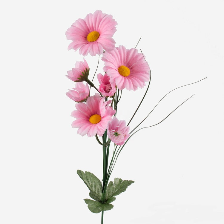 Päivänkakkara Vaaleanpunainen - Tekokukat.fi