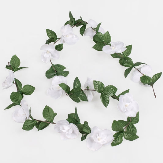 Orkidea - seppele Valkoinen - Tekokukat.fi