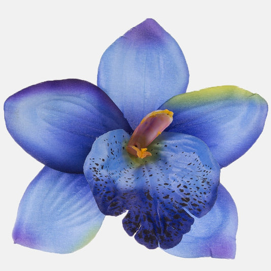 Satiini orkidea Sininen - Tekokukat.fi